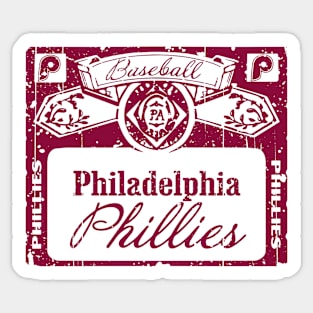 Phillies Label Sticker